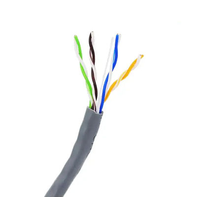 Kategorisi 5e Ethernet Kablosu PVC Ceket Malzemesi ile Etkili Ağ