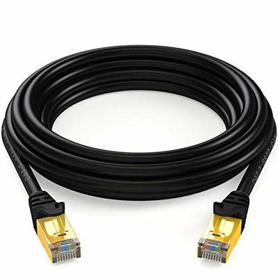 Yönlendirici için 1m Ağ Ethernet Cat6a Yama Lan Kablosu