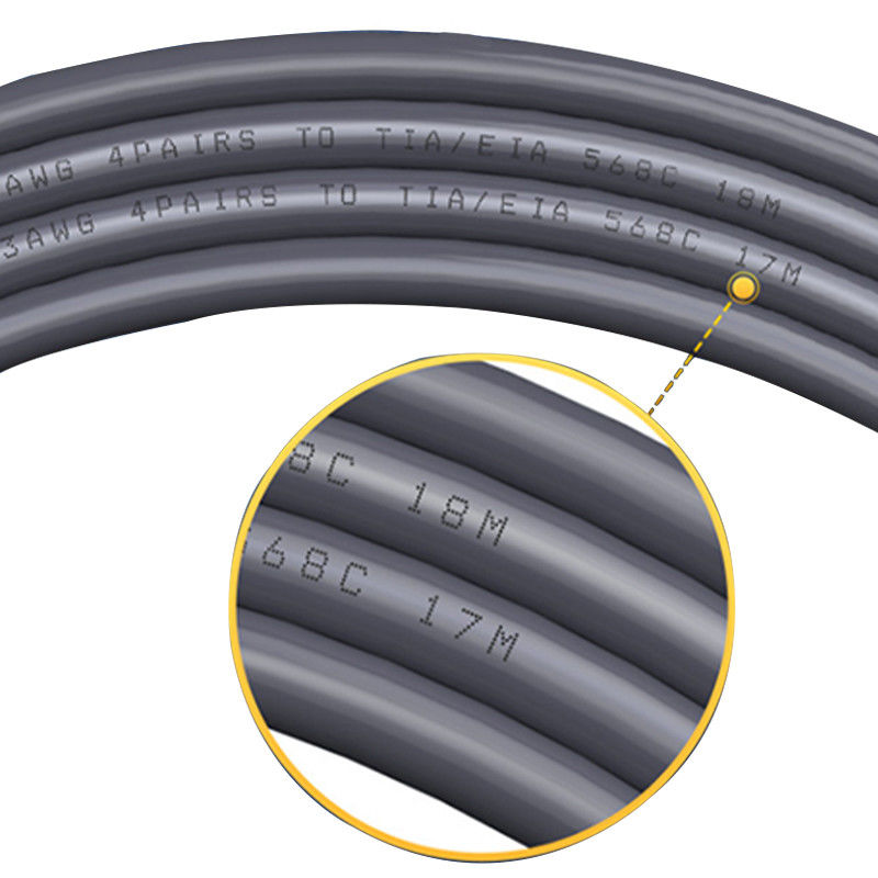 UTP Cat6 Ağ ve LAN Kablosu 305M Uzunluk 23 AWG Çap 23 AWG
