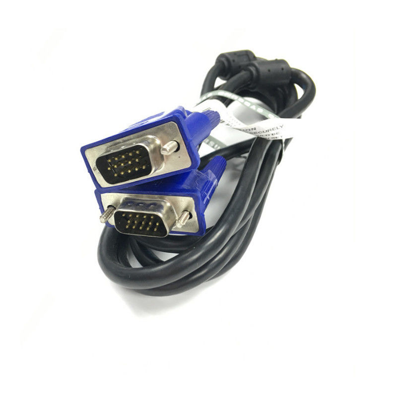 1.5m Yüksek Hızlı 4 + 5 15Pin Erkek PSP PC için Erkek VGA Kablosu