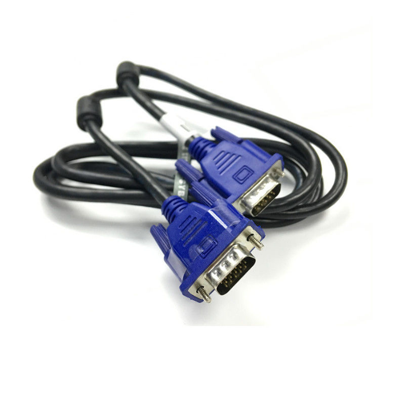 1.5m Yüksek Hızlı 4 + 5 15Pin Erkek PSP PC için Erkek VGA Kablosu