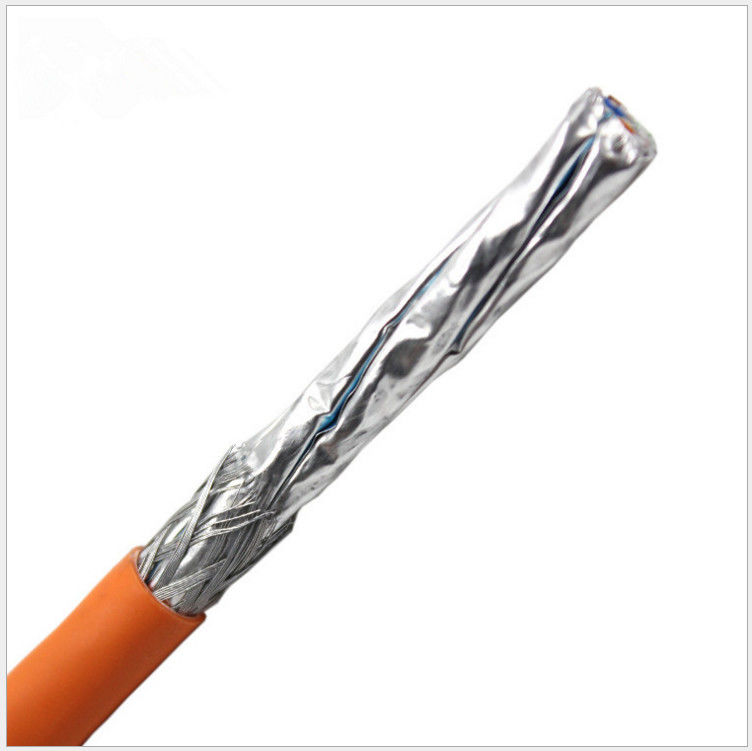 305m Korumalı 23awg 0.58mm Çıplak Bakır CAT7 LAN Kablosu, Cat 7 Ağ Kablosu
