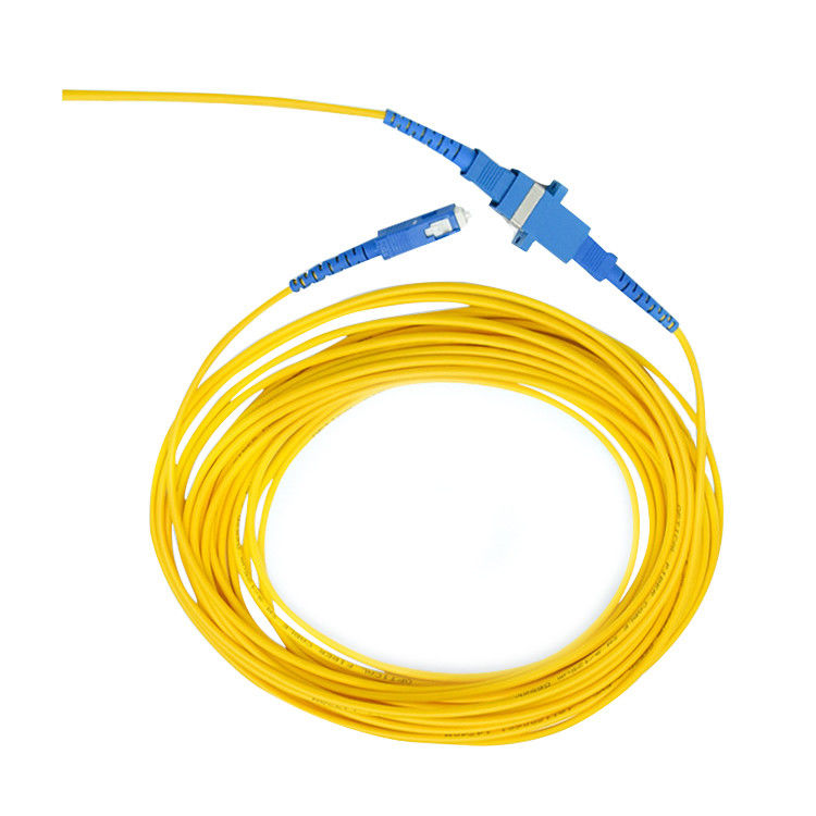 Tek Modlu 9/125 Dubleks SC UPC-SC UPC Fiber Optik Yama Kablosu