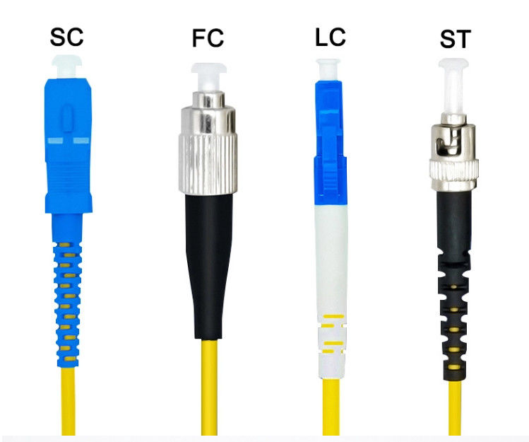 SC UPC-ST UPC-SM-DUPLEX Konnektör Çift Yönlü Fiber Optik Bağlantı Kablosu