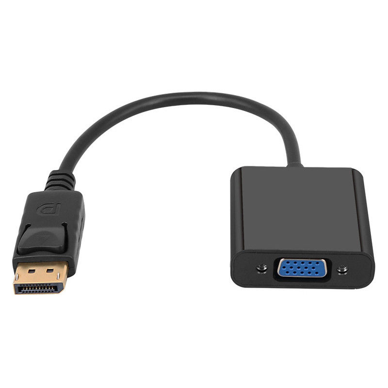 1080p Thunderbolt Erkek Ekran Bağlantı Noktası - Dişi VGA Displayport - VGA Monitör Kablosu
