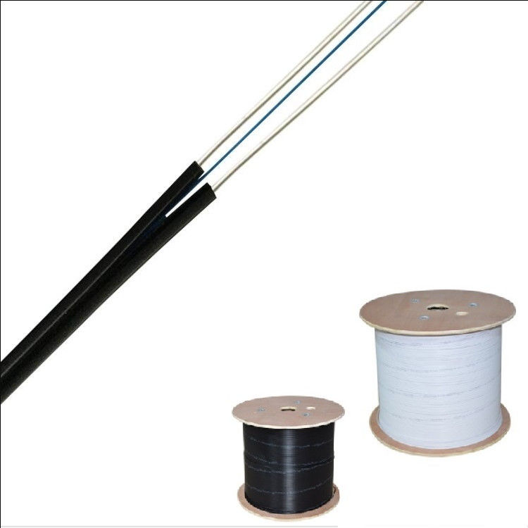 G652d G657a GYFTY FTTH Kapalı Açık Fiber Optik Kablo Kendinden Destekli