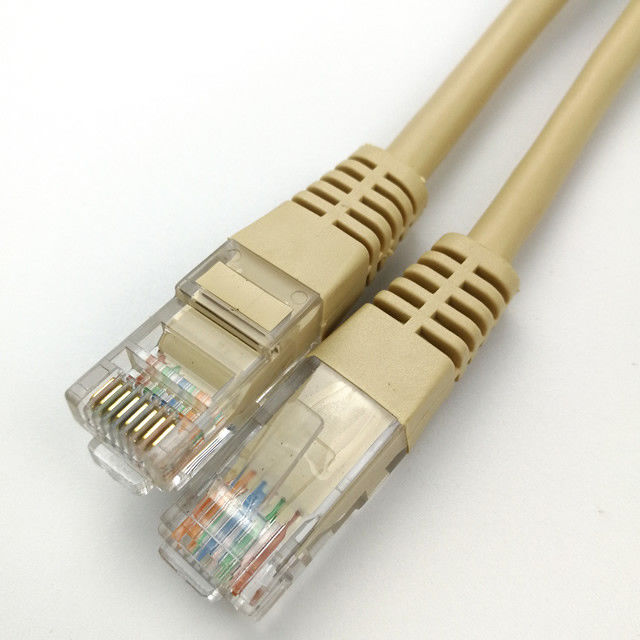 UTP Cat5e Rj45 - RJ45 Ağ Ethernet Yama Kablosu Kablosu Sarı