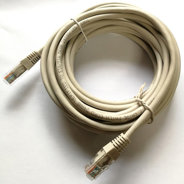 UTP Cat5e Rj45 - RJ45 Ağ Ethernet Yama Kablosu Kablosu Sarı