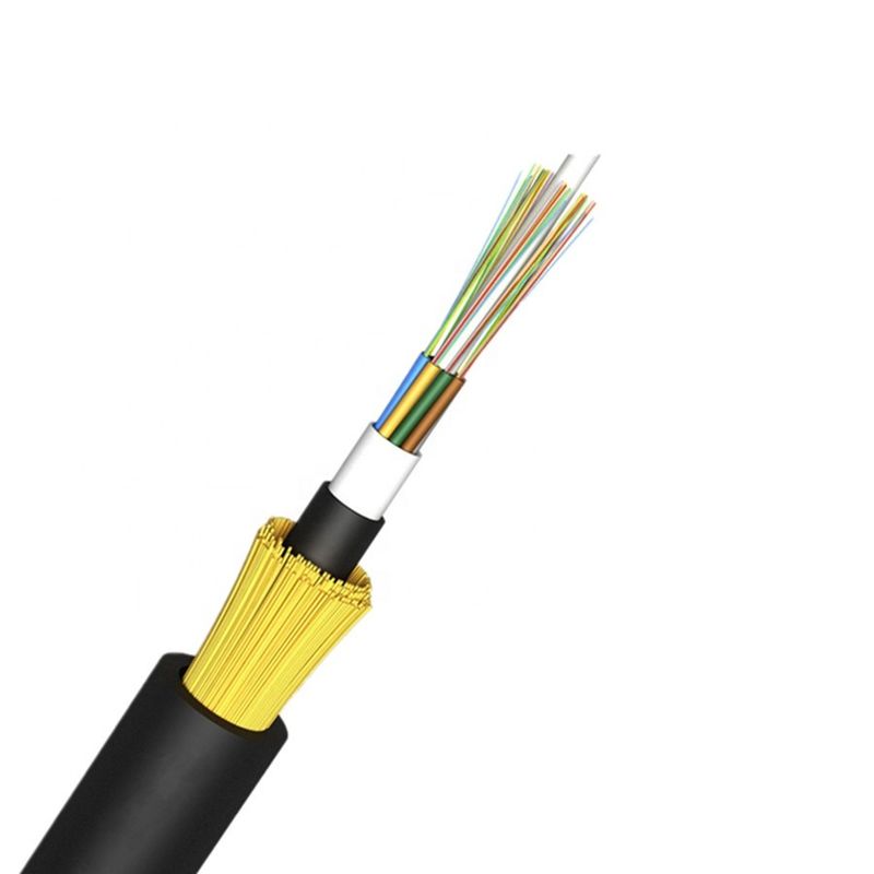 10 Çekirdekli SM Tek Modlu G657A Fiber Optik Kablo Tepegöz Anten Dielektrik