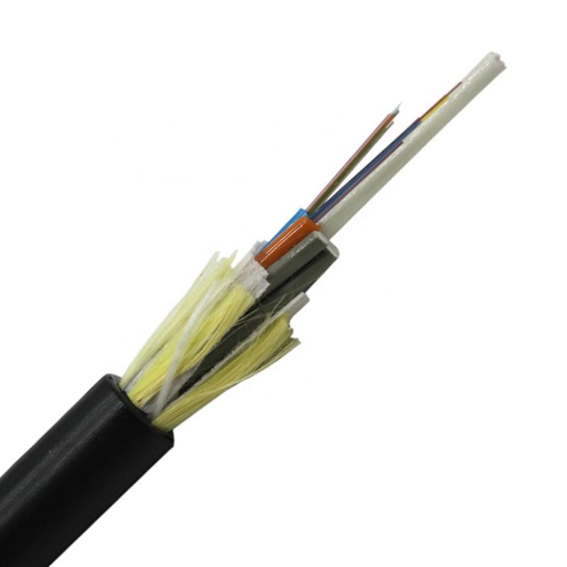 10 Çekirdekli SM Tek Modlu G657A Fiber Optik Kablo Tepegöz Anten Dielektrik