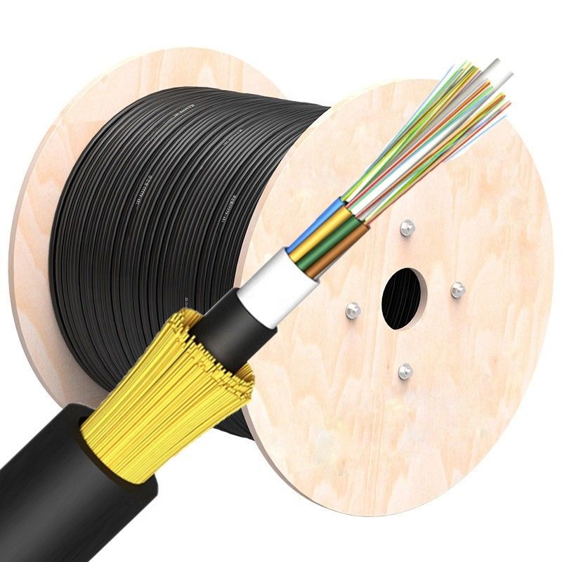 10 Çekirdekli SM Tek Modlu G657A Fiber Optik Kablo Tepegöz Anten Dielektrik