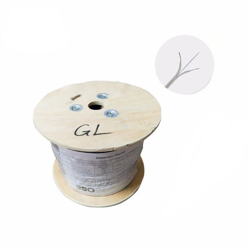 Fiber Optik Tel 1 Çekirdekli 2 Çekirdekli FTTH Bırak Kablo G657