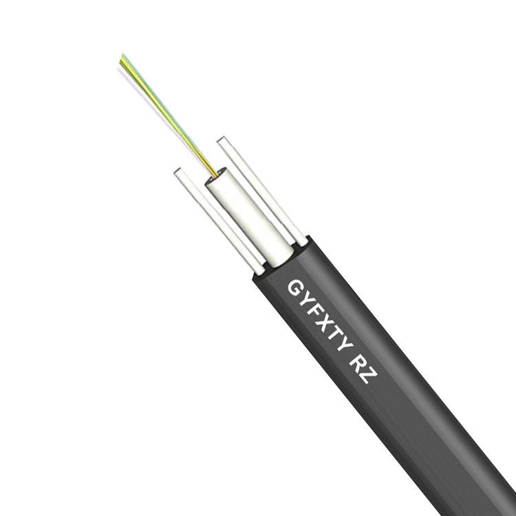 1000N GYFXTY Düz Dış Fiber Optik Kablo ETL ROHS 8 Çekirdek 12 Çekirdek