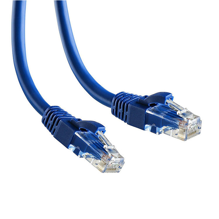 26AWG Çıplak Bakır PVC LSZH 3M 5M 10M Ağ Yama Kablosu