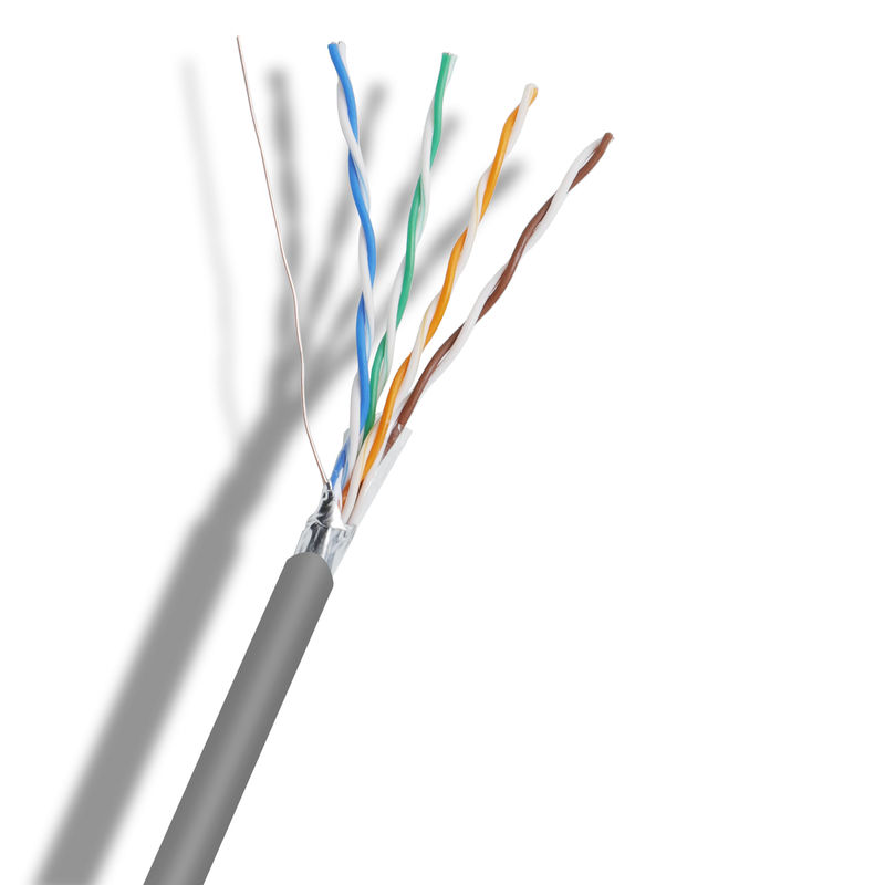 305m FTP Cat6 Bükülmüş Kordon Ağ Lan Kablosu Ethernet Kalkanı FTP Bakır