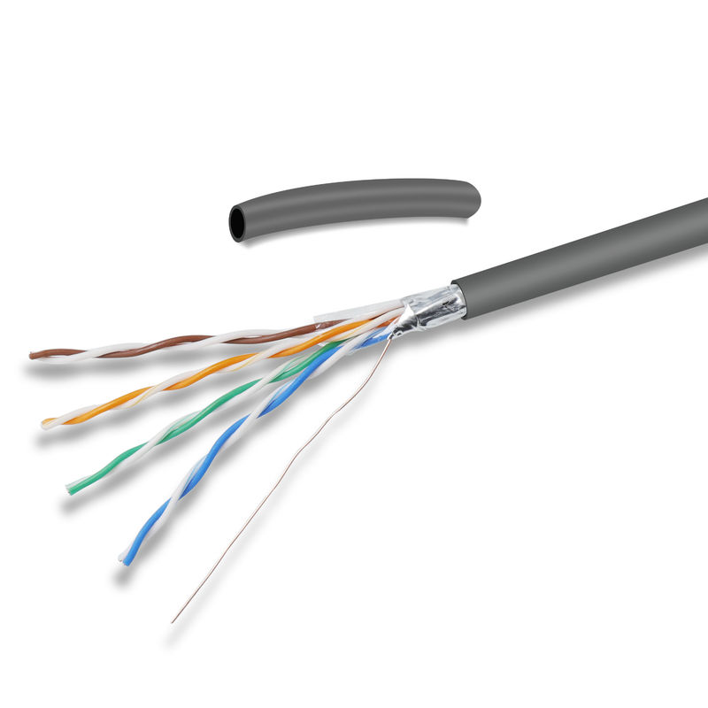 305m FTP Cat6 Bükülmüş Kordon Ağ Lan Kablosu Ethernet Kalkanı FTP Bakır