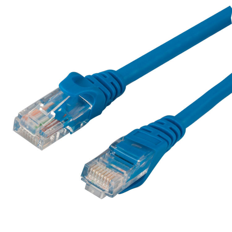 Telekomünikasyon için UTP Cat5 Network RJ45 Konnektör Patch Cord Kablosu