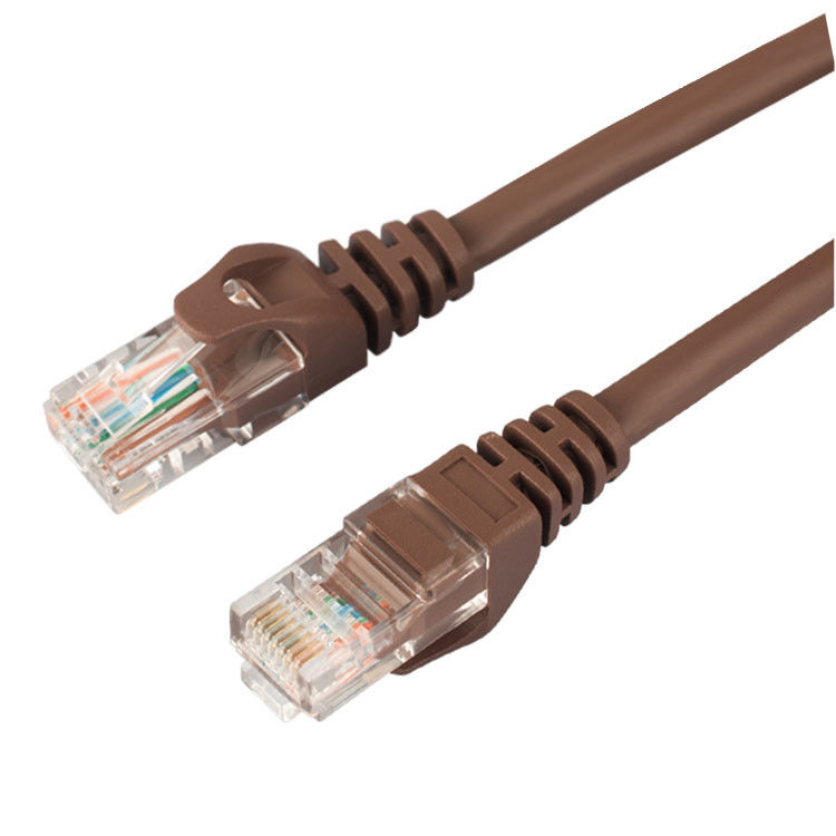 Telekomünikasyon için UTP Cat5 Network RJ45 Konnektör Patch Cord Kablosu