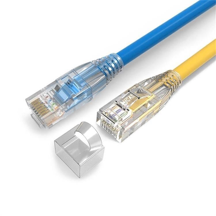 Telekomünikasyon için UTP Cat5 Network RJ45 Konnektör Patch Cord Kablosu