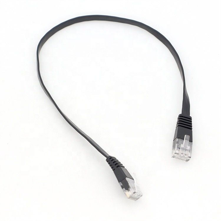 3M 5M 10M Ağ Lan Kablosu Endüstriyel Cat5 Cat6 Cat7 Cat8 Düz Yama Kablosu