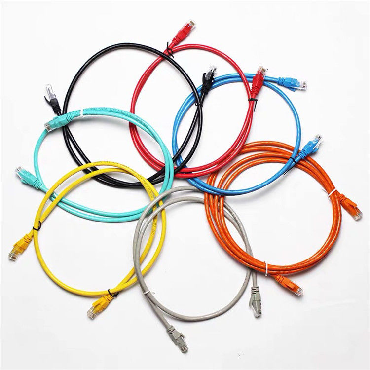 OEM ROSH Cat5 PVC Utp Ağ Kablosu Tipleri Ağ Jumper Kablosu