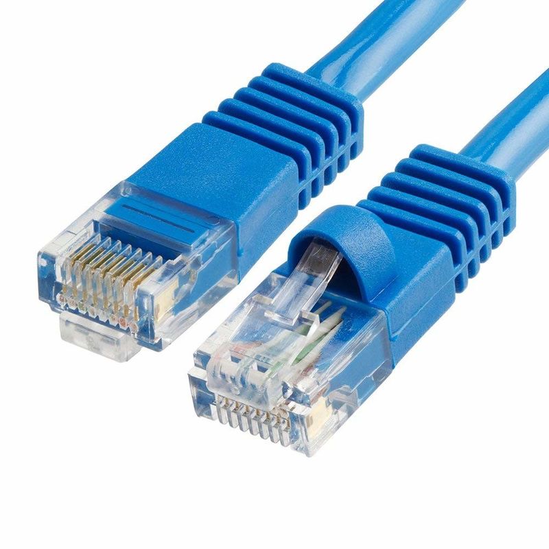 Cat5 5e 6 Kablo Ağı UTP Cat 5 Kablo ve Konnektörler Ağda Yama Kablosu