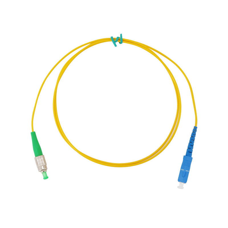 SC APC LC UPC Dubleks Tek Modlu G657A G652D Fiber Optik Patch Cord Fiber Jumper