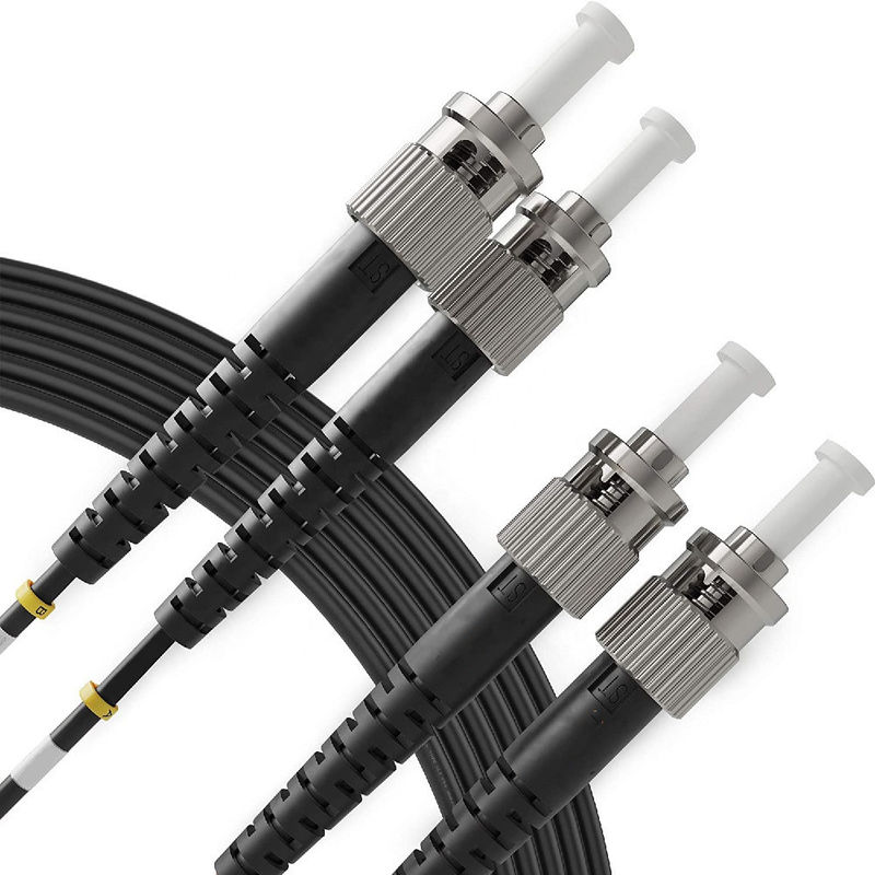SC APC Dubleks Tek Modlu Fiber Optik Yama Kablosu 1M Uzunluk