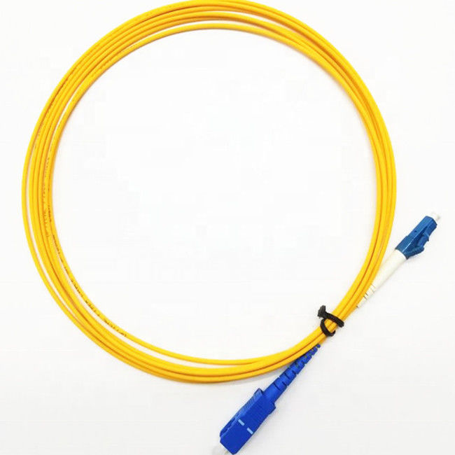 Ftth Fiber Optik Yama Kablosu İhracatı için Sc-Lc Dubleks Yama Kablosu