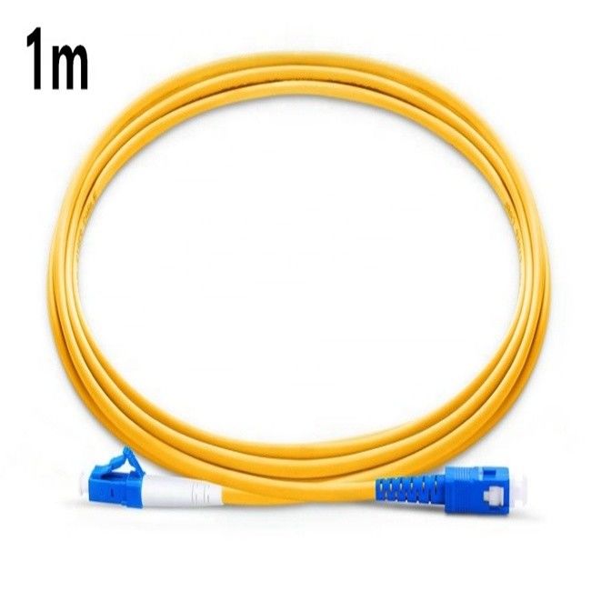 Ftth Fiber Optik Yama Kablosu İhracatı için Sc-Lc Dubleks Yama Kablosu
