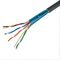 RJ45 Bağlantı Tipi PVC Ceket Malzemesi ile Kategori 5e Ethernet Kablosu
