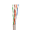 24AWG ANATEL Korumasız Bakır PVC Cat5e Kablosu, Ethernet Kablosu Kablolama Cat 5e