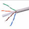 Beyaz Toplu Çıplak Bakır PVC Kılıf 1000ft UTP Cat6 LAN Kablosu