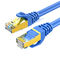 Cat6 Rj45 SFTP Korumalı Ethernet Kablosu, Telekomünikasyon İçin Açık Cat6 Yama Kablosu