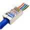 Cat6 Ağ Kablosu Düzeneği STP FTP Korumalı Altın Kaplama Kontak Ethernet RJ45